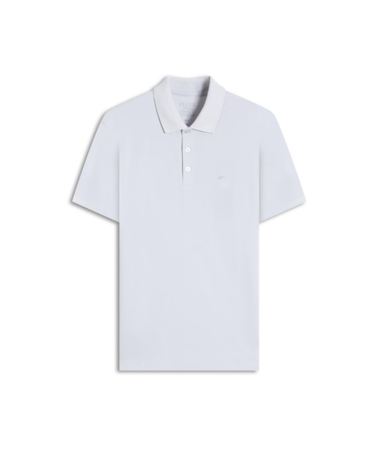 Polo Easa Piquet Classic Prata