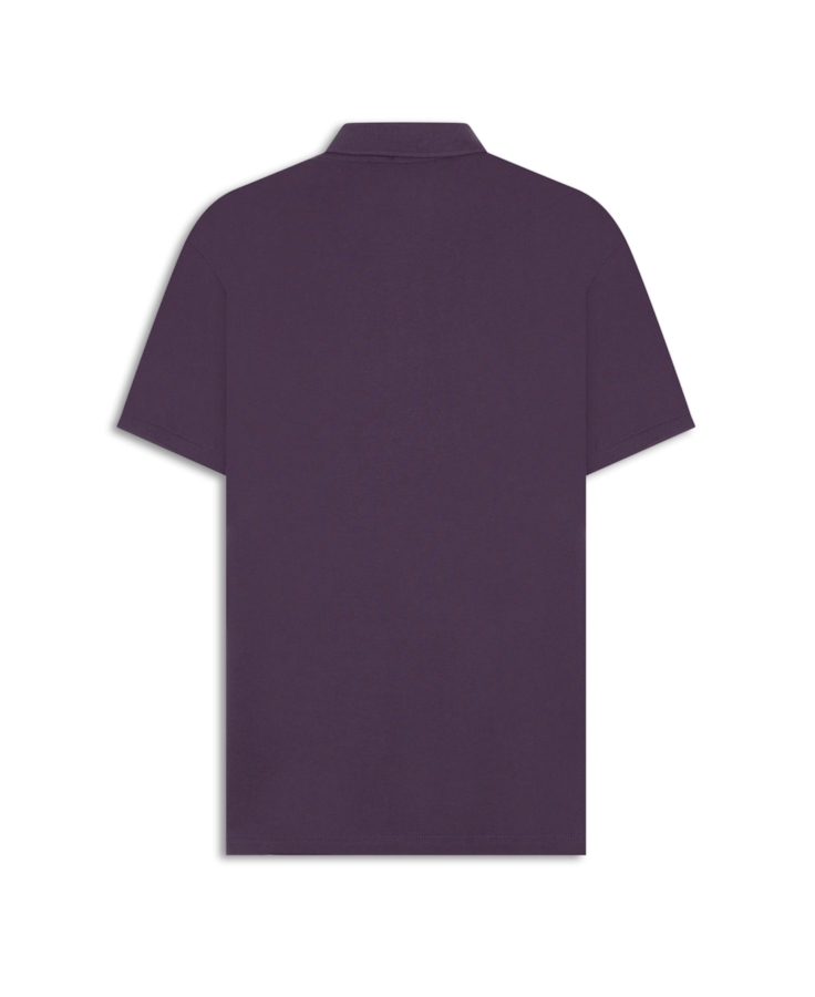 Polo Easa Piquet Classic Purple Blue