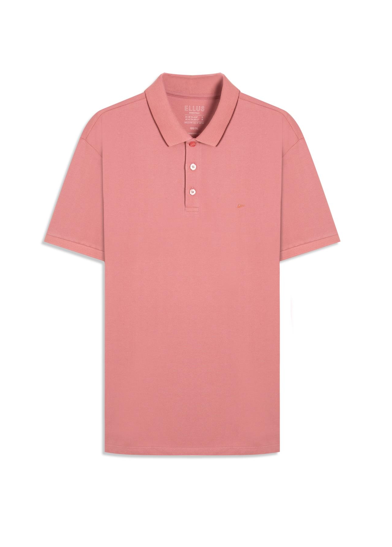 Polo Easa Piquet Classic Rosa Dusty
