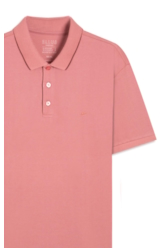 Polo Easa Piquet Classic Rosa Dusty