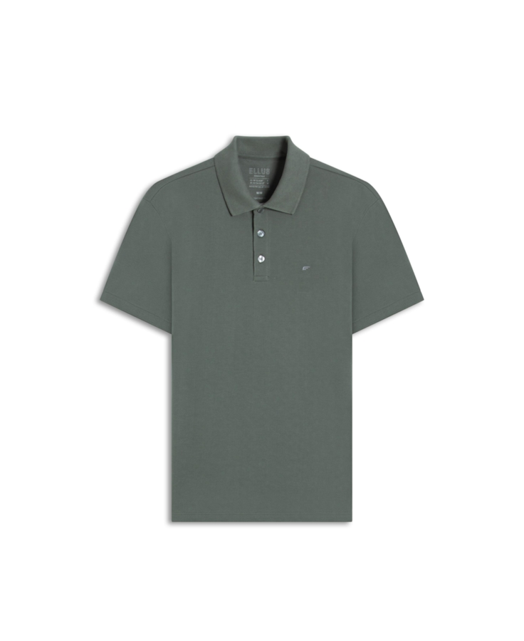 Polo Easa Piquet Classic Verde Escuro