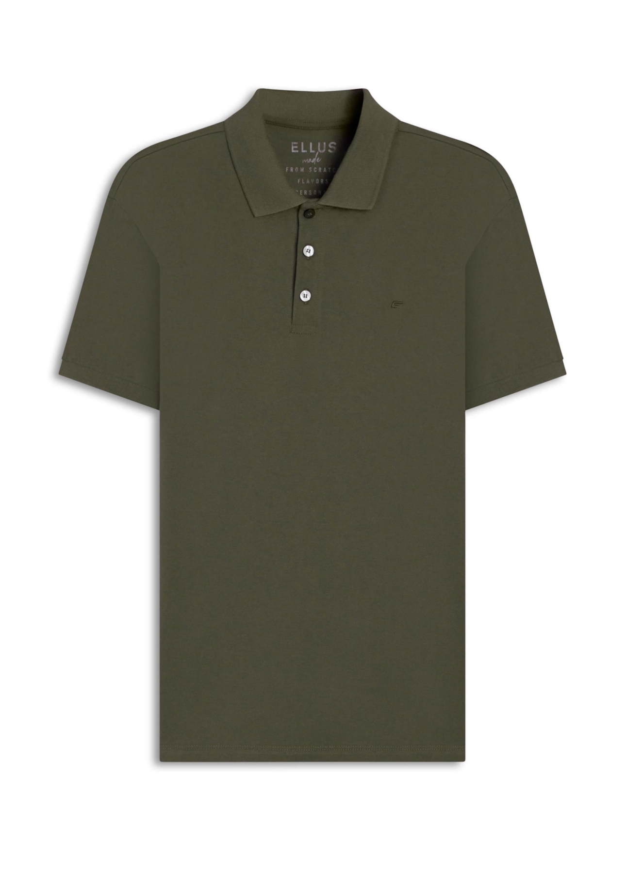 Polo Easa Piquet Classic Verde Militar i