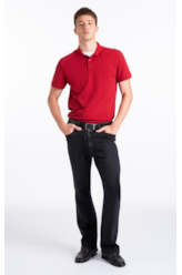 Polo Easa Piquet Classic Vermelho
