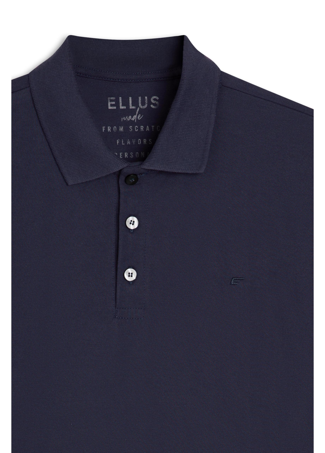 Polo Easa Piquet Dark Navy