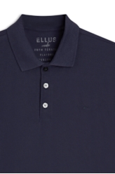 Polo Easa Piquet Dark Navy