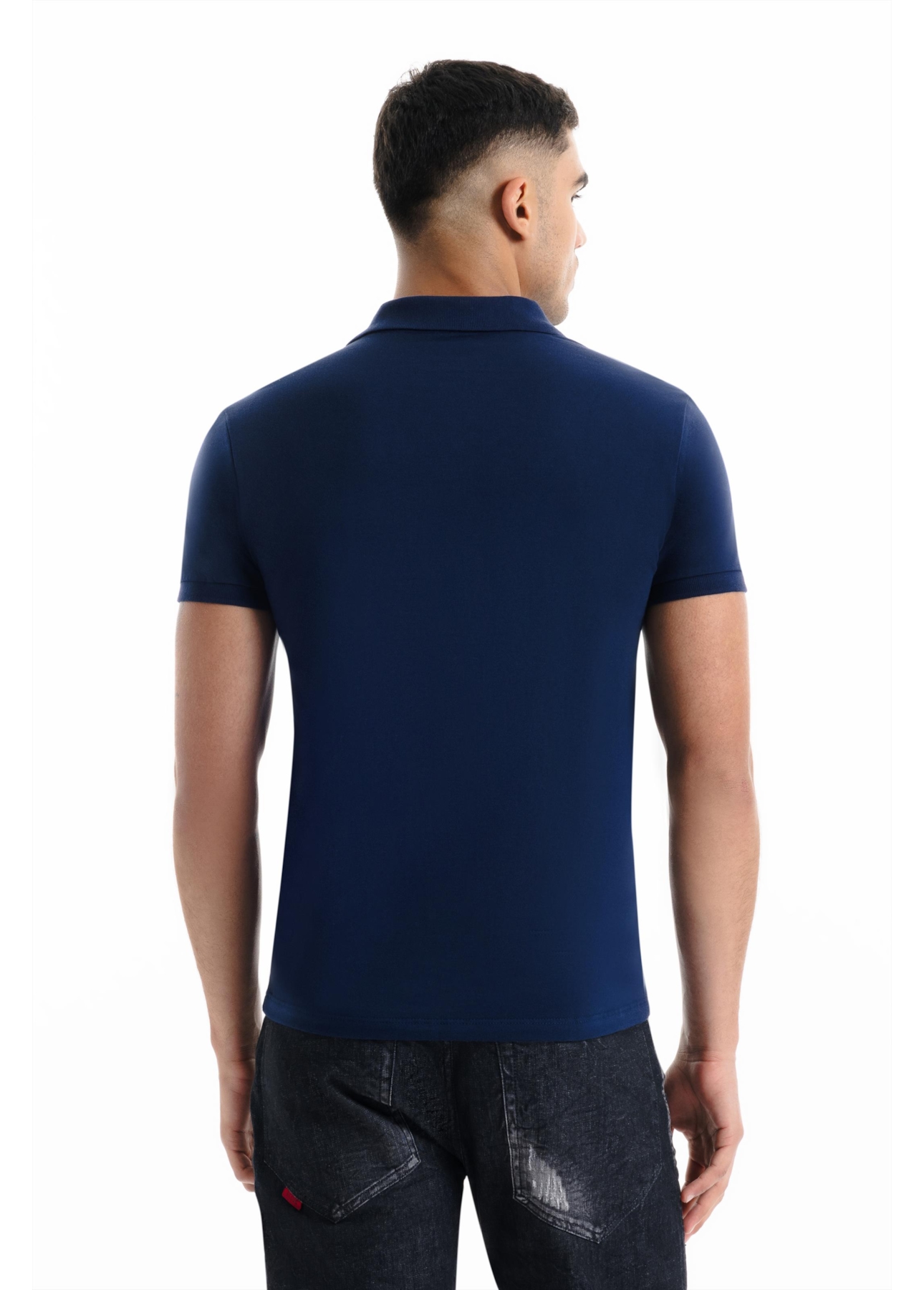 Polo Easa Piquet Dark Navy