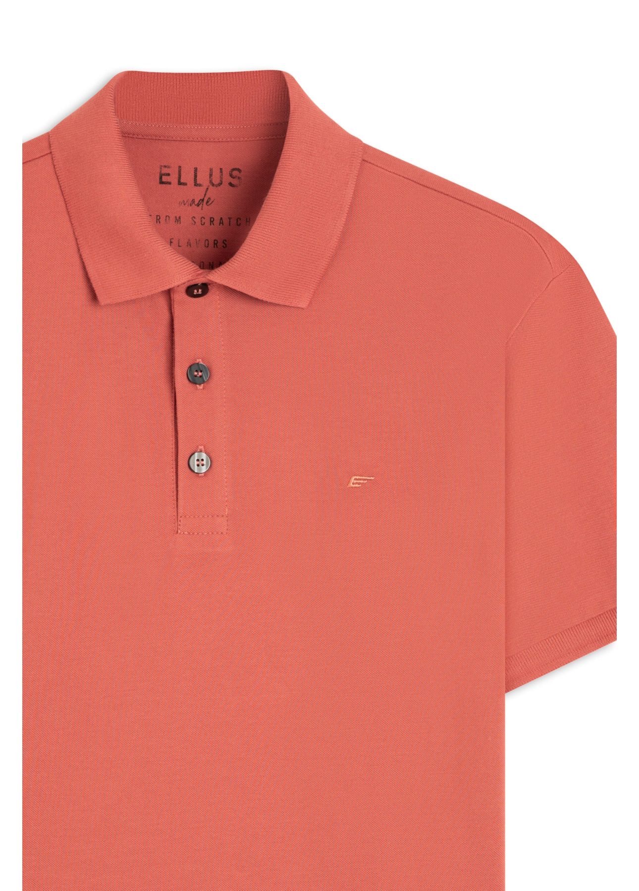 Polo Easa Piquet Goiaba