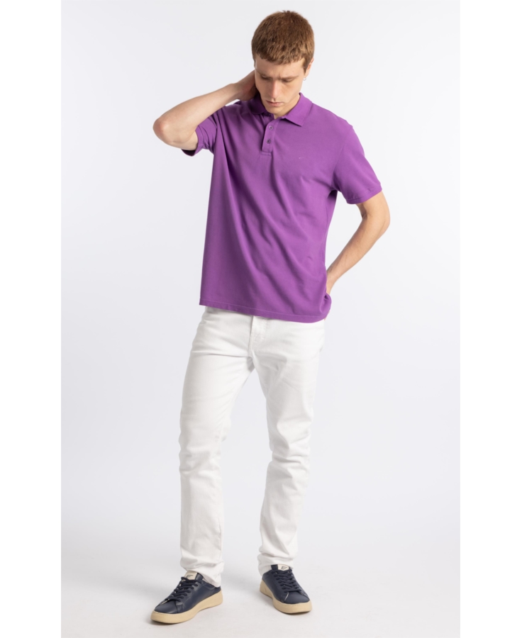 Polo Easa Piquet Lilas