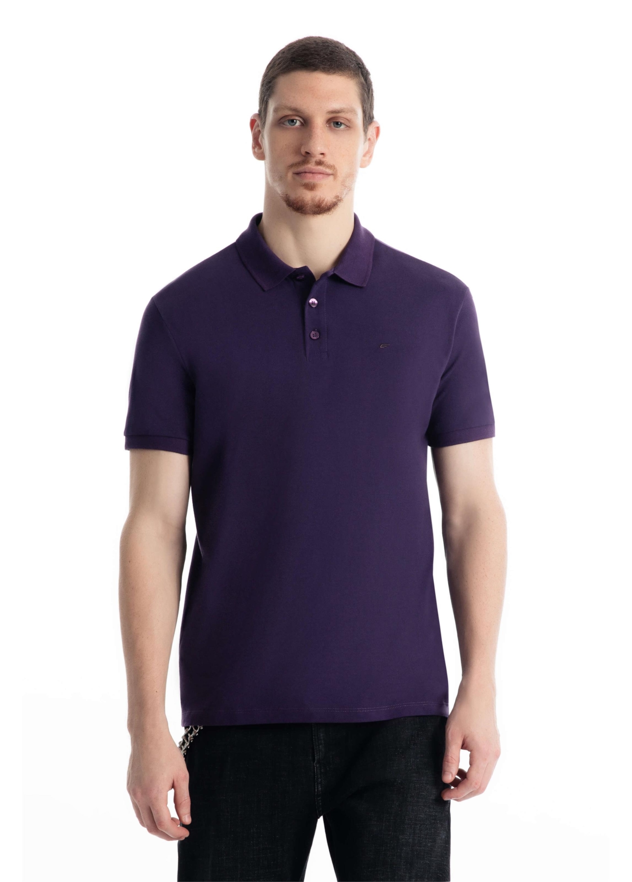 Polo Easa Piquet Old Purple