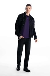 Polo Easa Piquet Old Purple