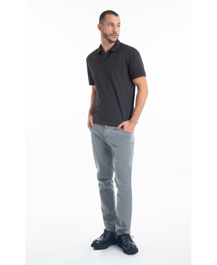 Polo Easa Piquet Plumbo