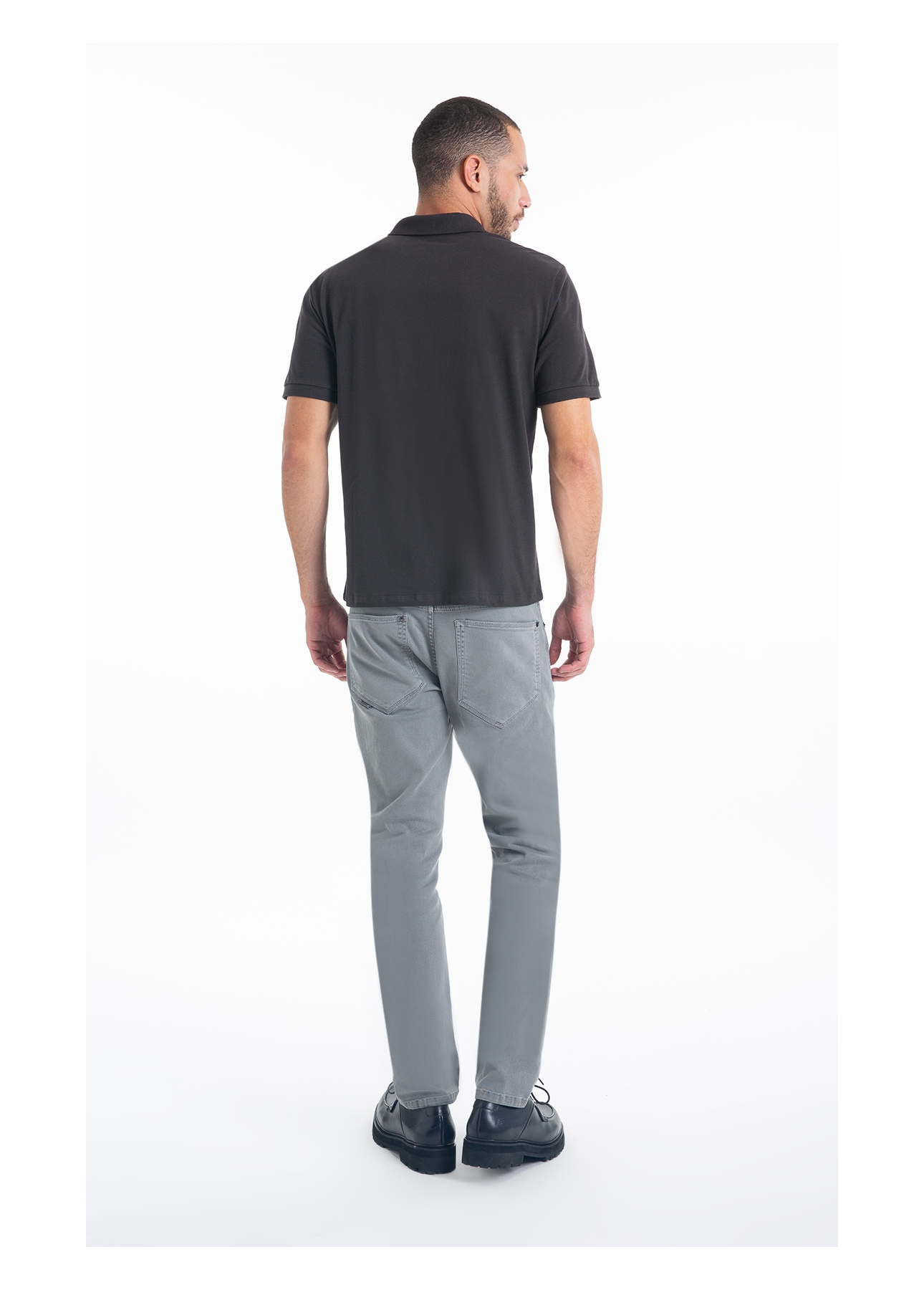 Polo Easa Piquet Plumbo