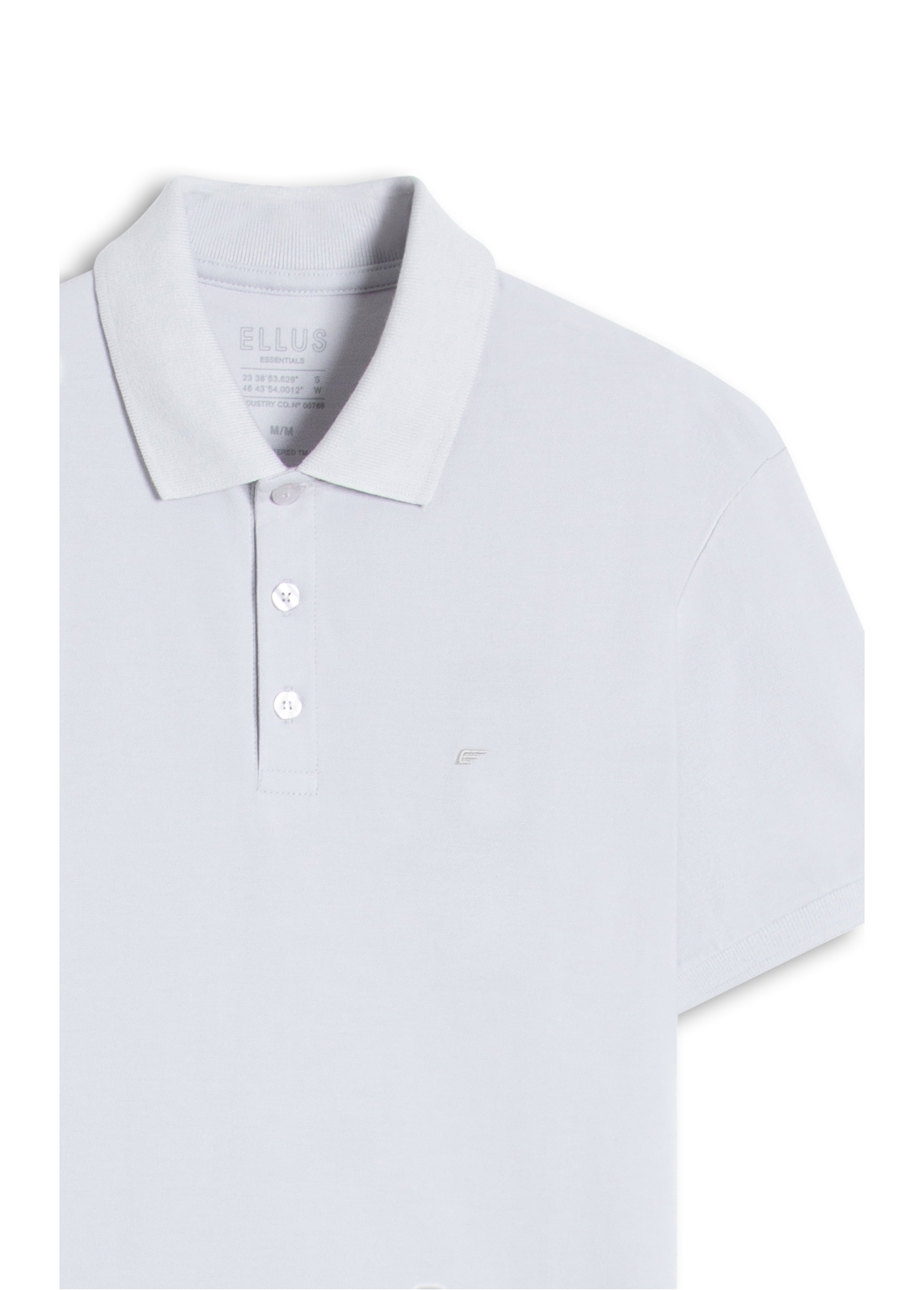 Polo Easa Piquet Prata