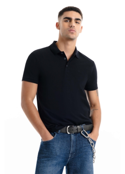 Polo Easa Piquet Preto