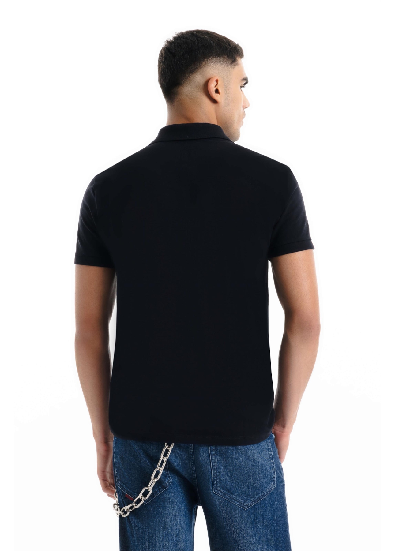 Polo Easa Piquet Preto