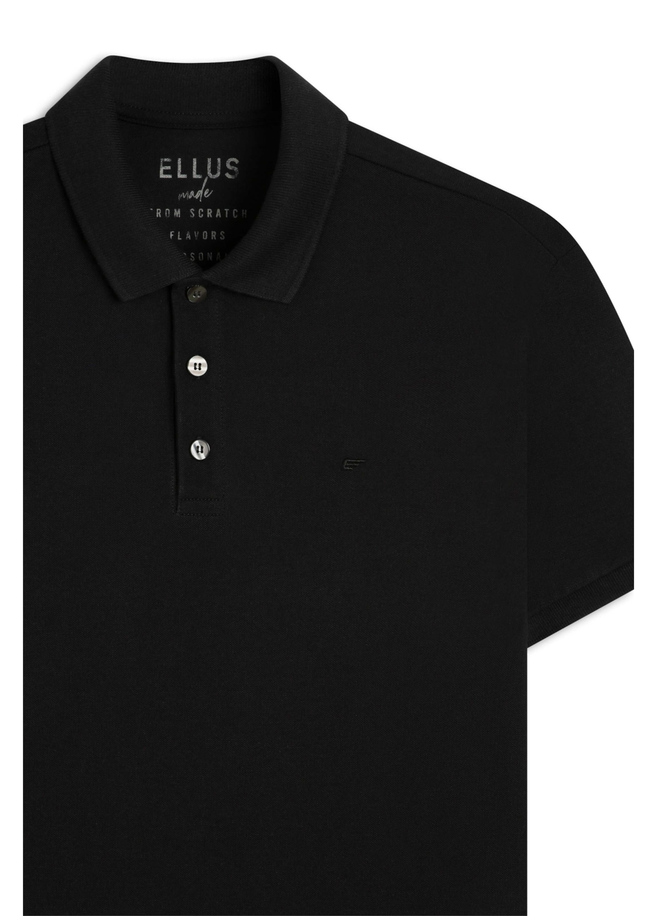 Polo Easa Piquet Preto