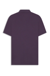 Polo Easa Piquet Purple Blue
