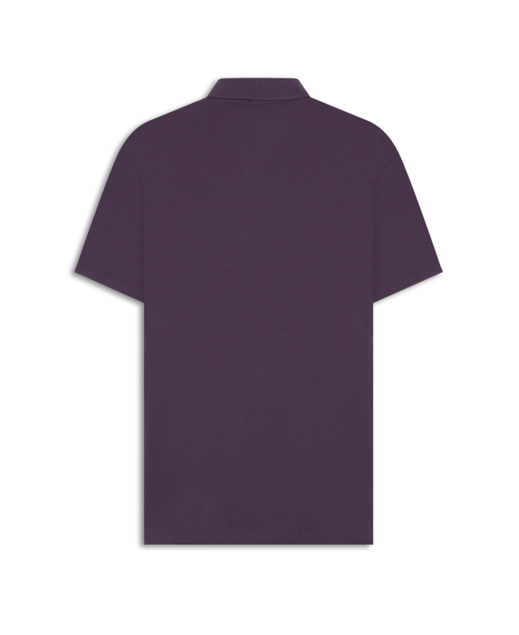 Polo Easa Piquet Purple Blue