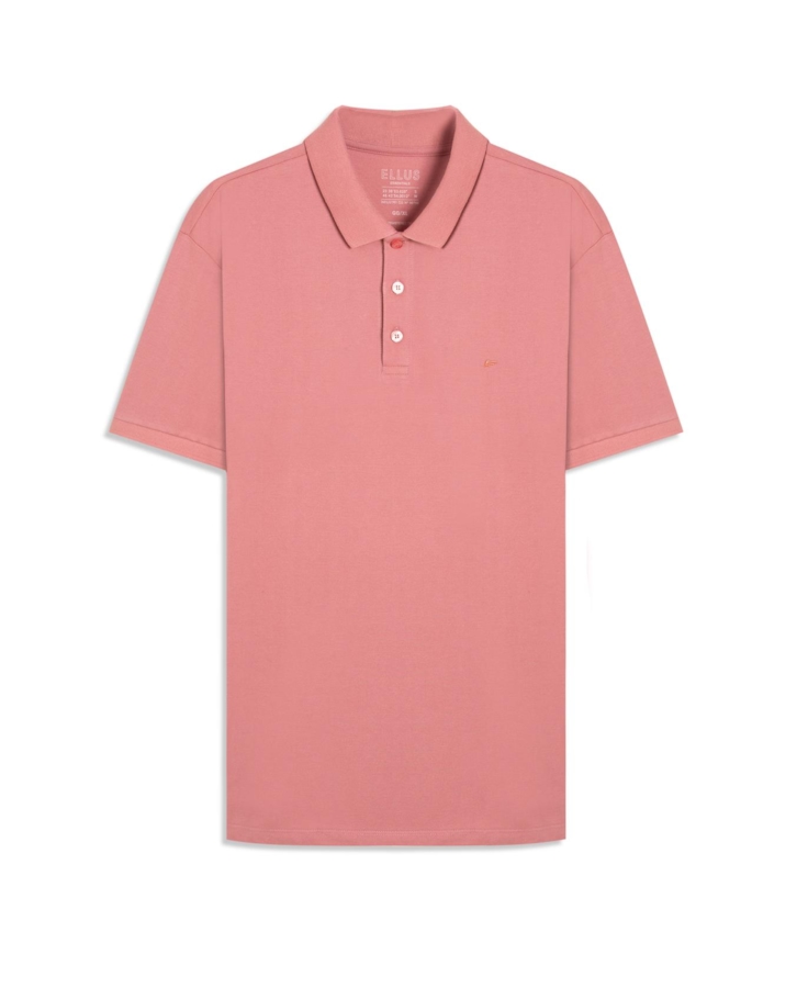 Polo Easa Piquet Rosa Dusty
