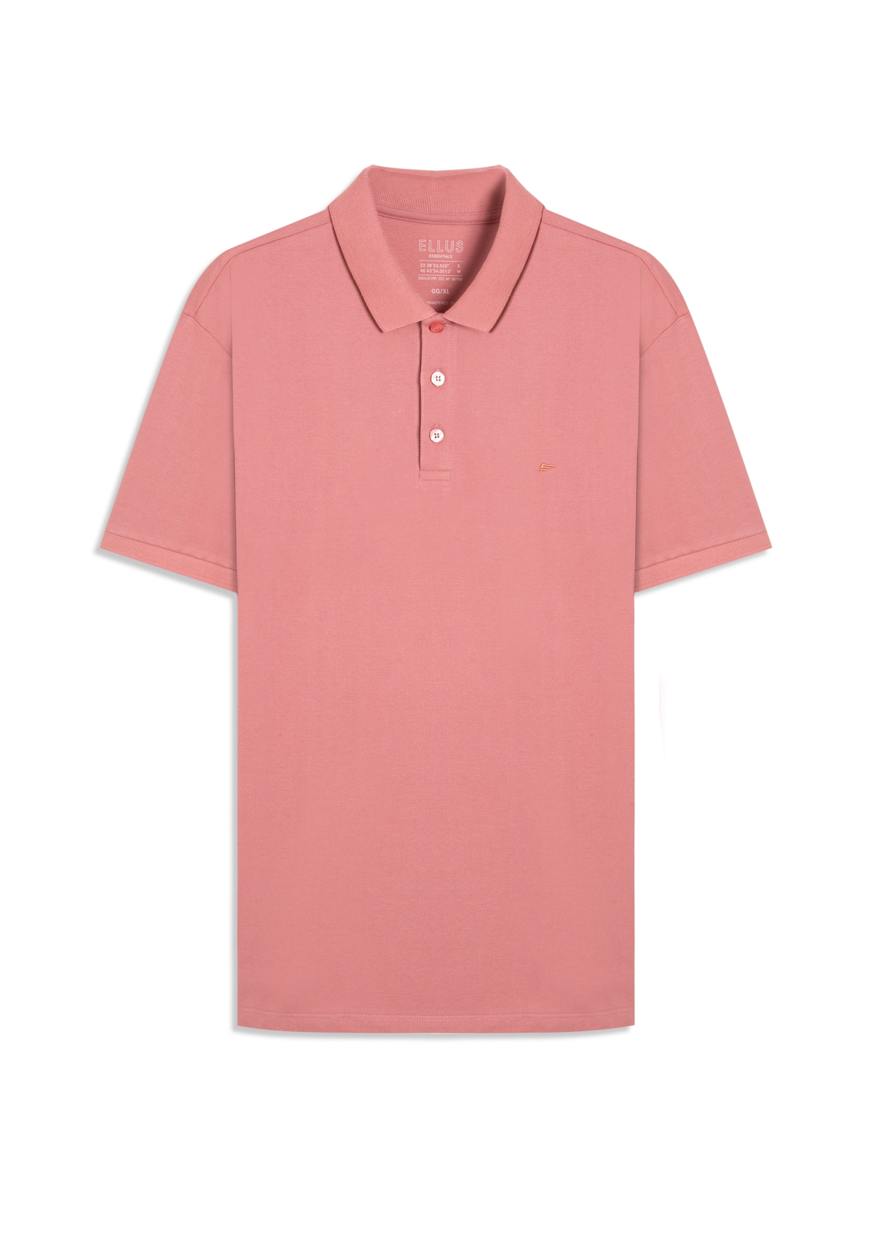 Polo Easa Piquet Rosa Dusty
