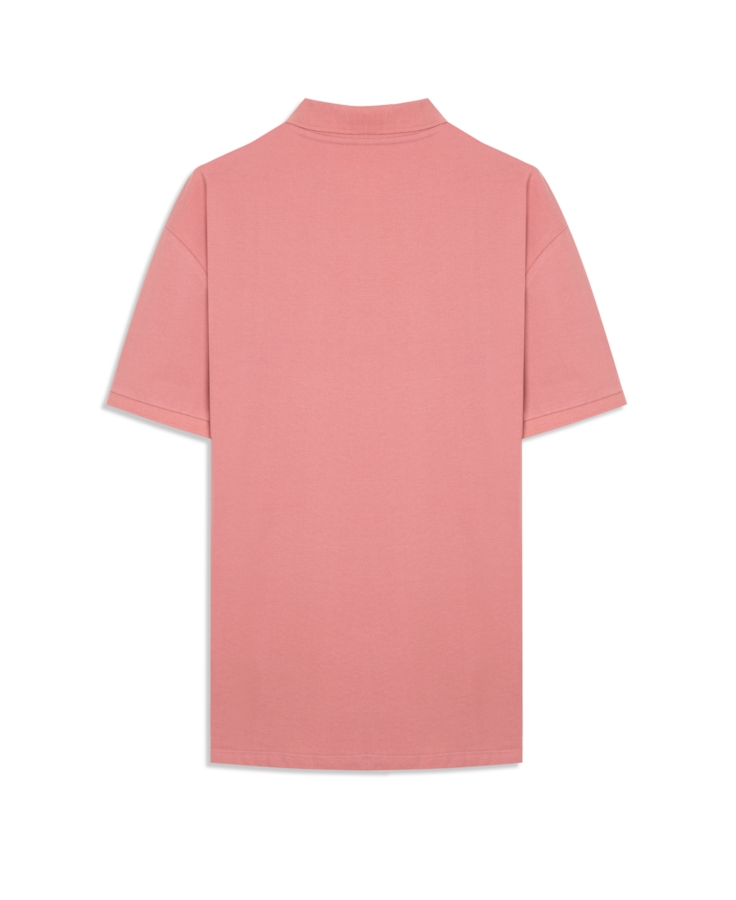 Polo Easa Piquet Rosa Dusty