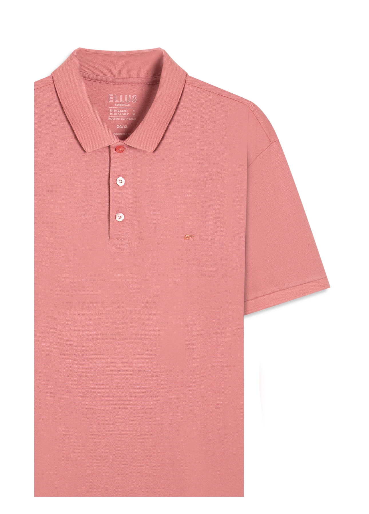 Polo Easa Piquet Rosa Dusty