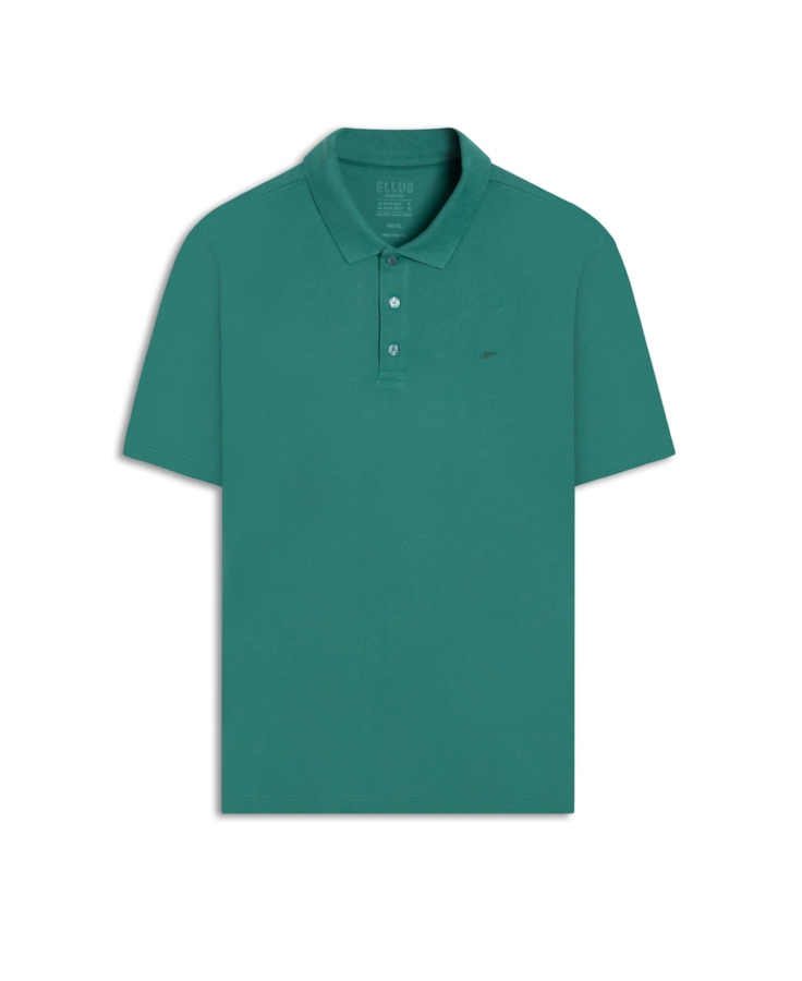 Polo Easa Piquet Verde Bandeira