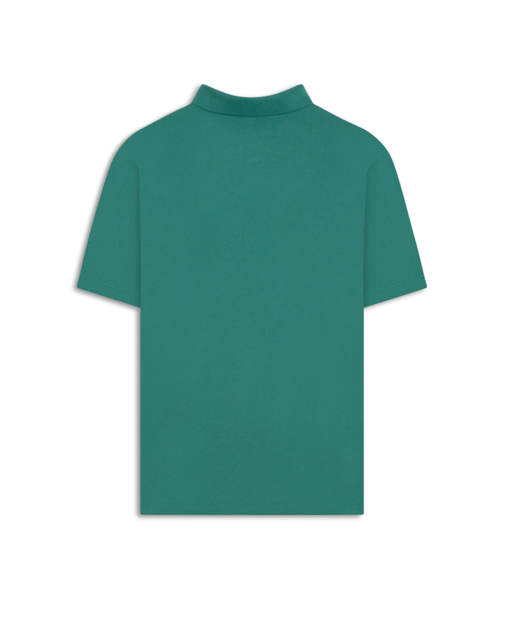 Polo Easa Piquet Verde Bandeira