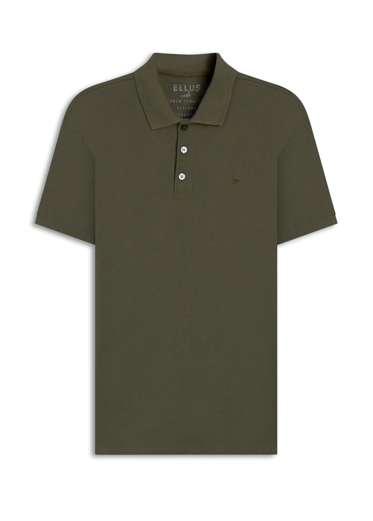 Polo Easa Piquet Verde Militar i