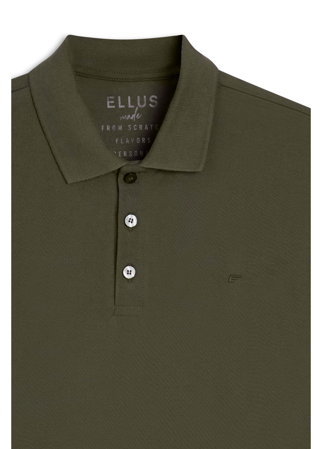 Polo Easa Piquet Verde Militar i