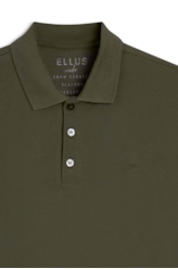 Polo Easa Piquet Verde Militar i