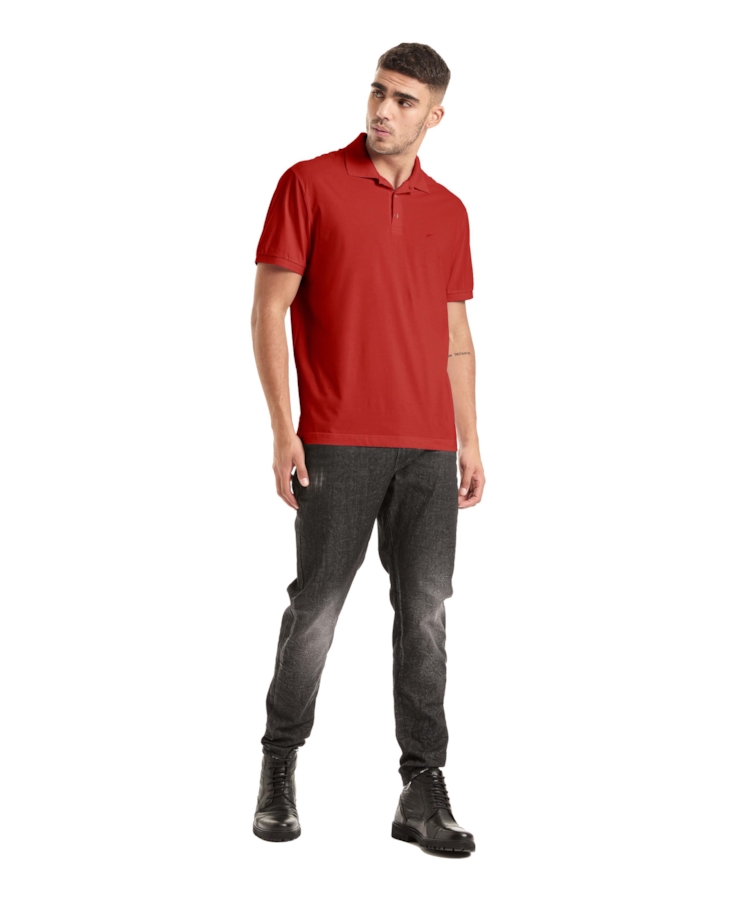 Polo Easa Piquet Vermelho