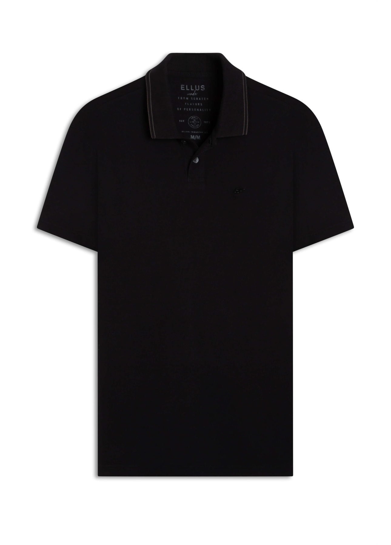 Polo Eass Piquet Frisos Preto