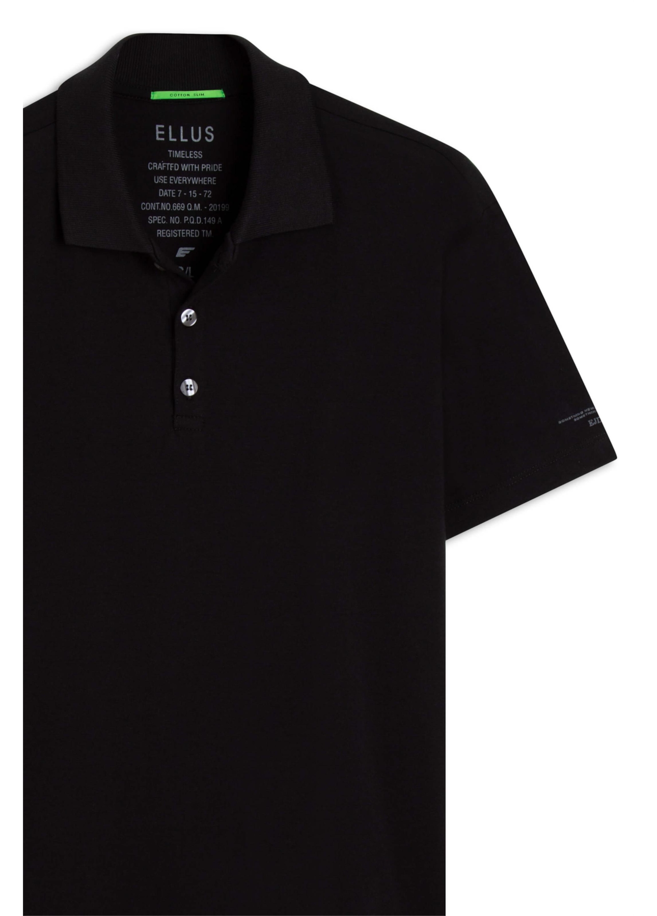 Polo Edj 1972 Essentials Preto