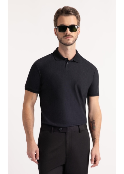 Polo Favo Ellus Originals Preto
