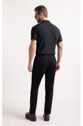 Polo Favo Ellus Originals Preto