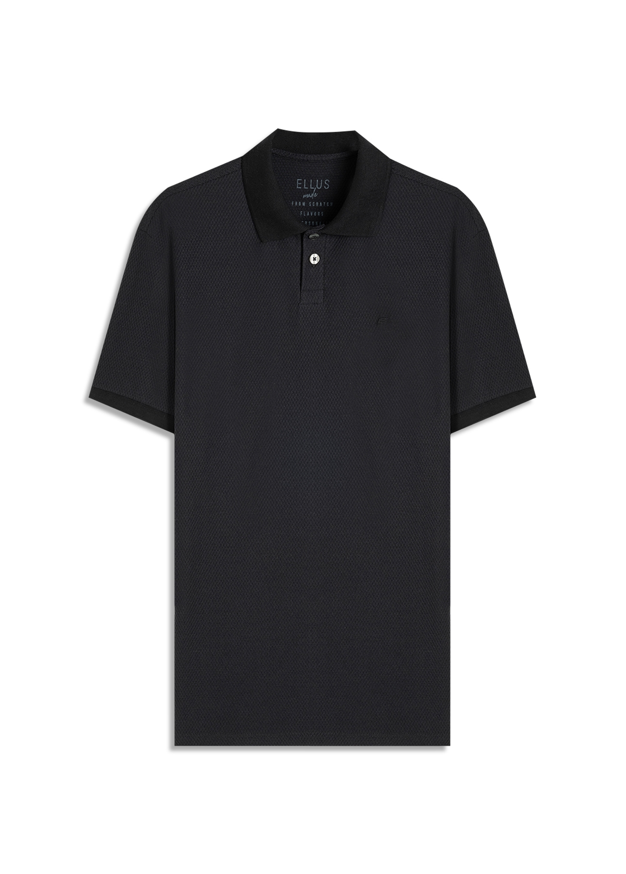 Polo Favo Ellus Originals Preto