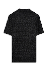 Polo Flame Jersy Button Chumbo Mescla