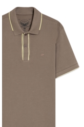 Polo Gridded Knit Ellus Classic Hemp