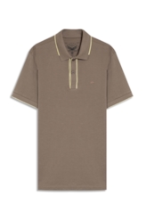 Polo Gridded Knit Ellus Classic Hemp