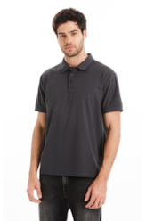 Polo Jersey Tech Classic Mc Grafite