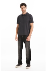Polo Jersey Tech Classic Mc Grafite