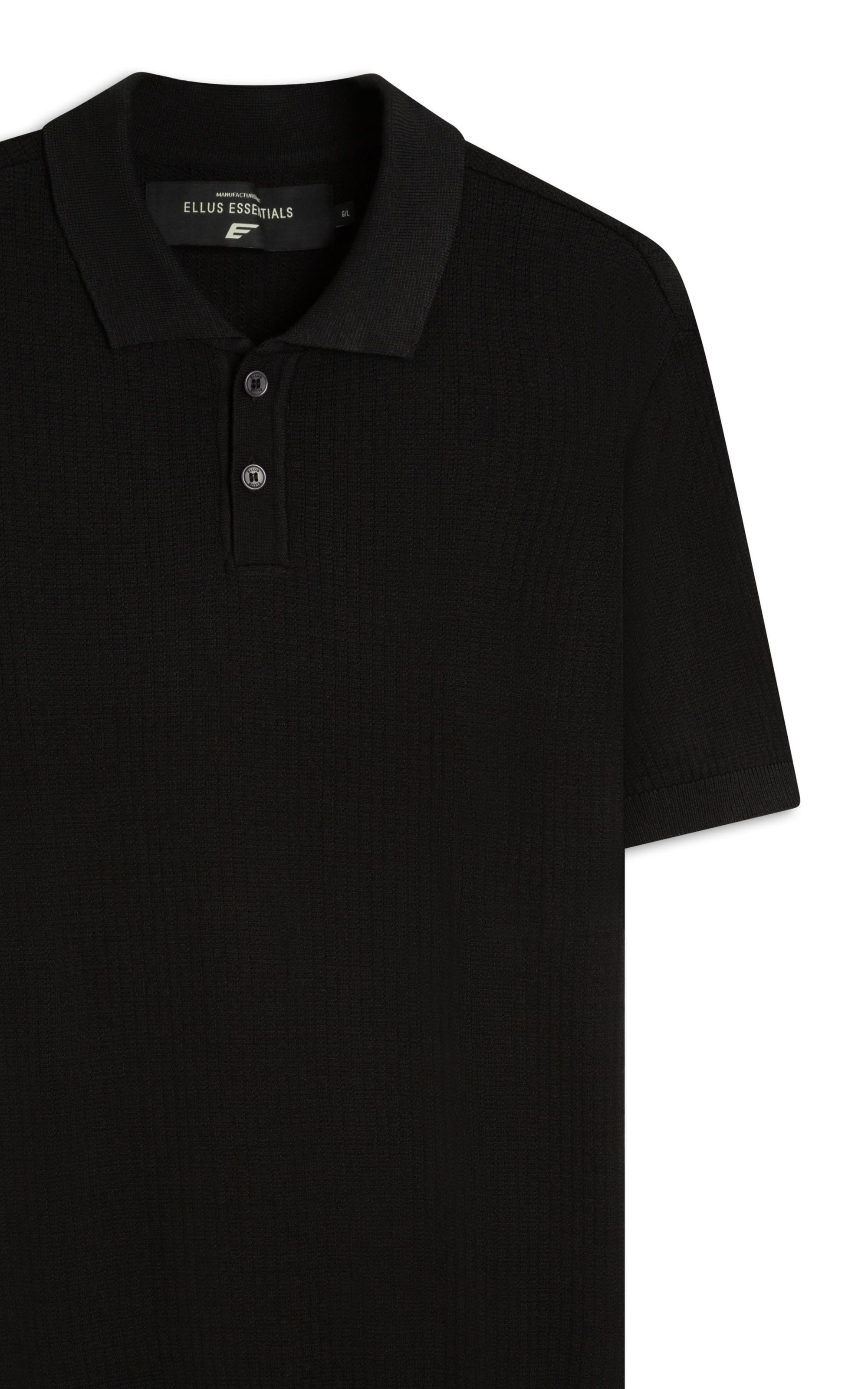 Polo Knit York Light Preto