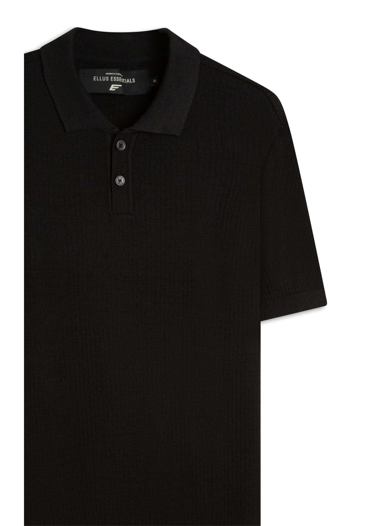 Polo Knit York  Light Preto