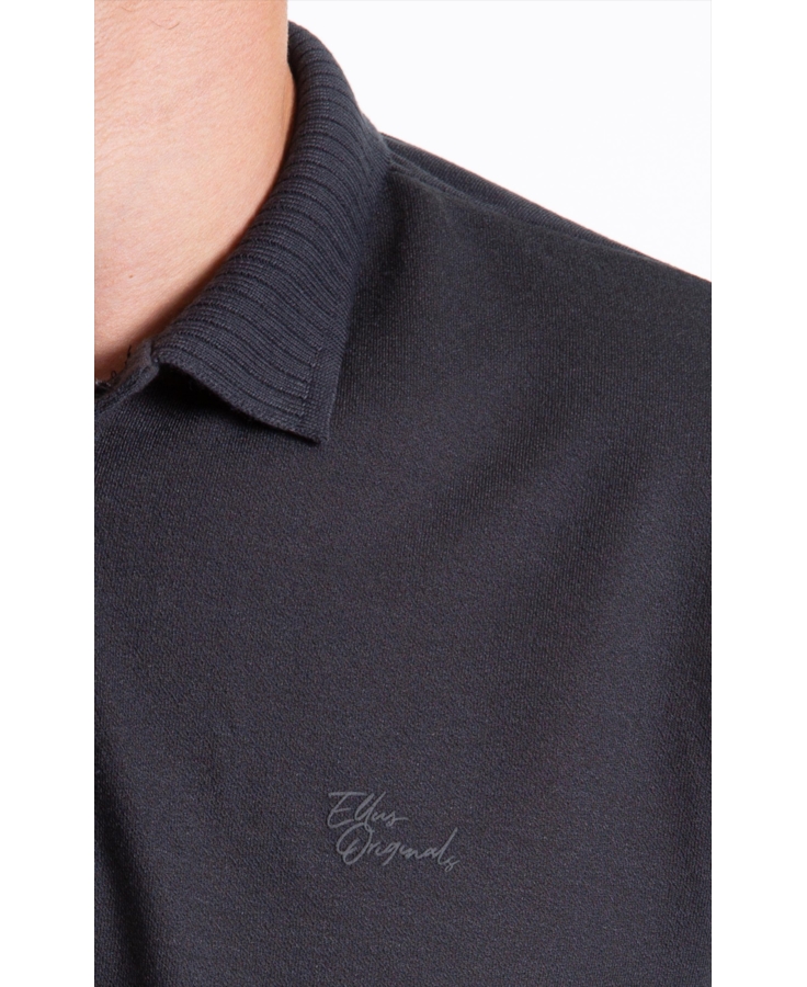Polo Malha Crepe Ellus Original Preto