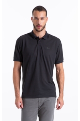 Polo Malha Crepe Ellus Original Preto