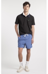 Polo Malha Easa Classic Preto