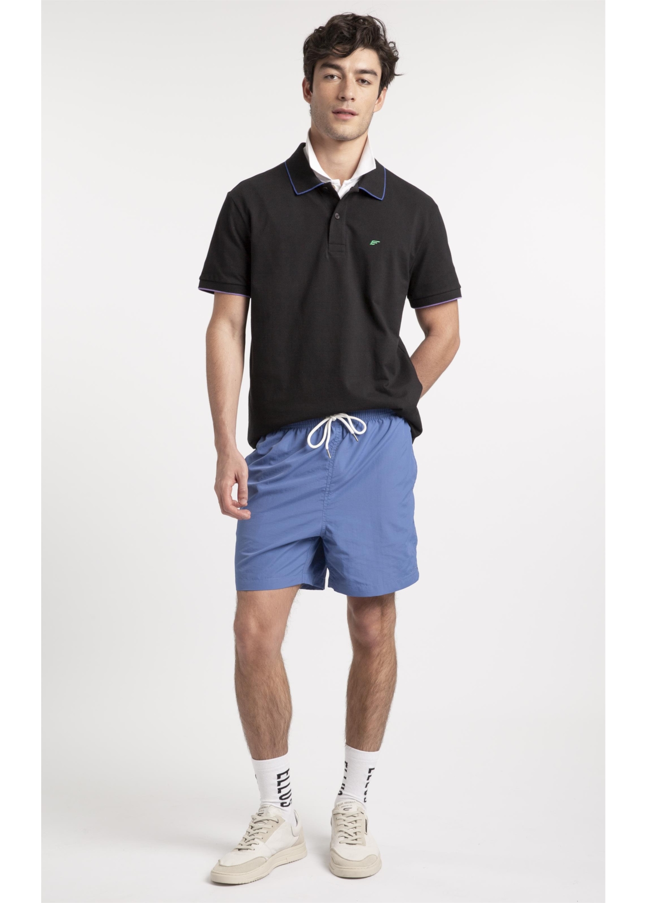 Polo Malha Easa Classic Preto