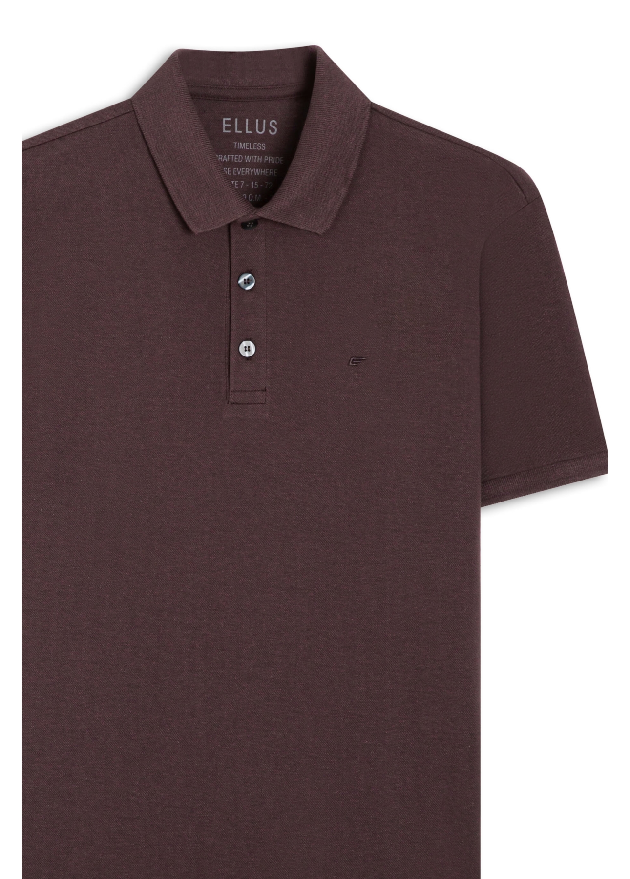 Polo Melange Easa Classic Darw Wine Mescla