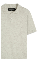 Polo Mescla Polo Light Off White Mescla